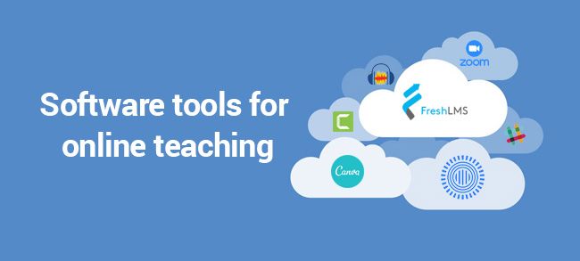 Software Tools for Online Teaching