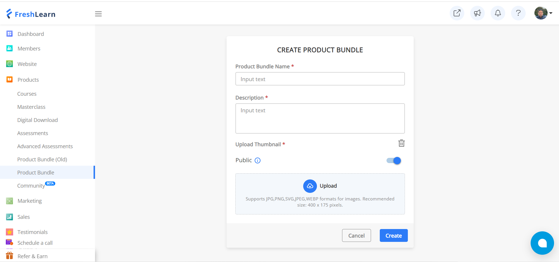 Create Product Bundle