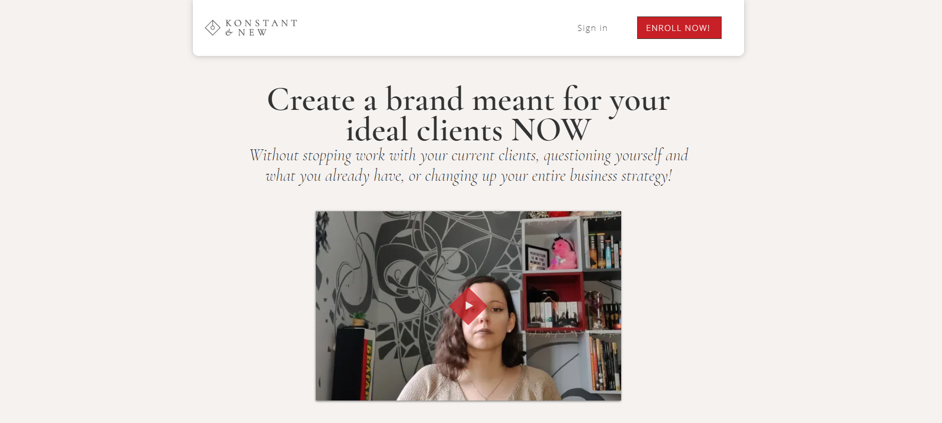 Create a brand