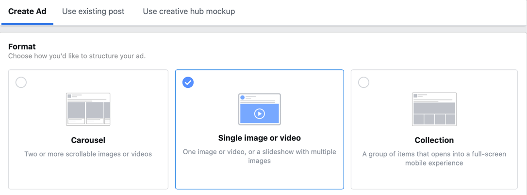 Create Facebook Ad