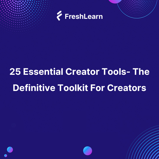 Creator Tools