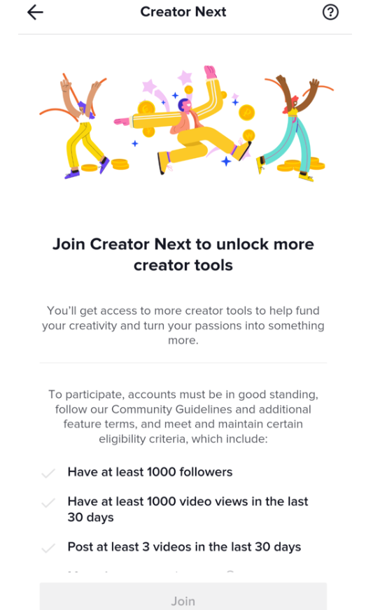 Join the TikTok Creator Fund