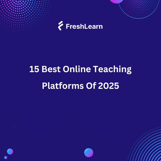 Online Teaching Platforms