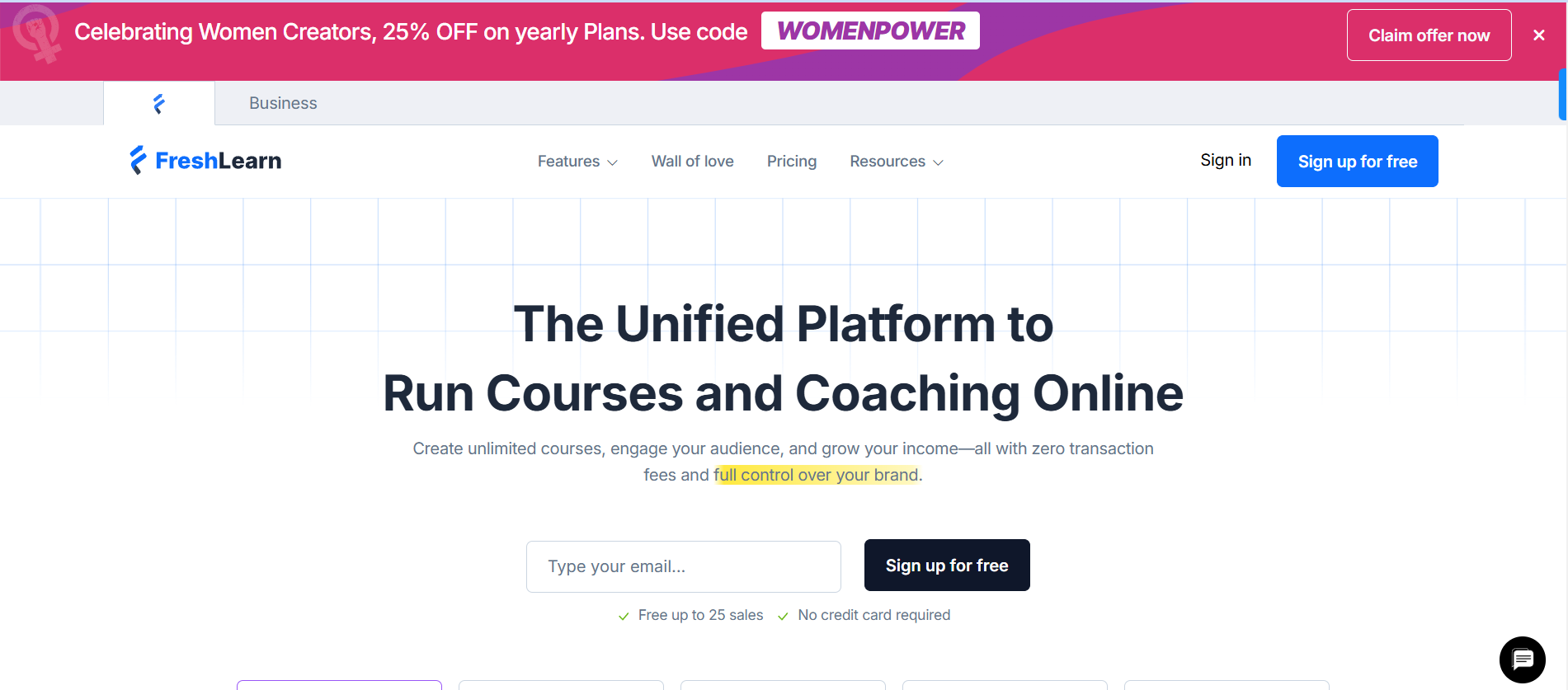 All in One course Creation Platform