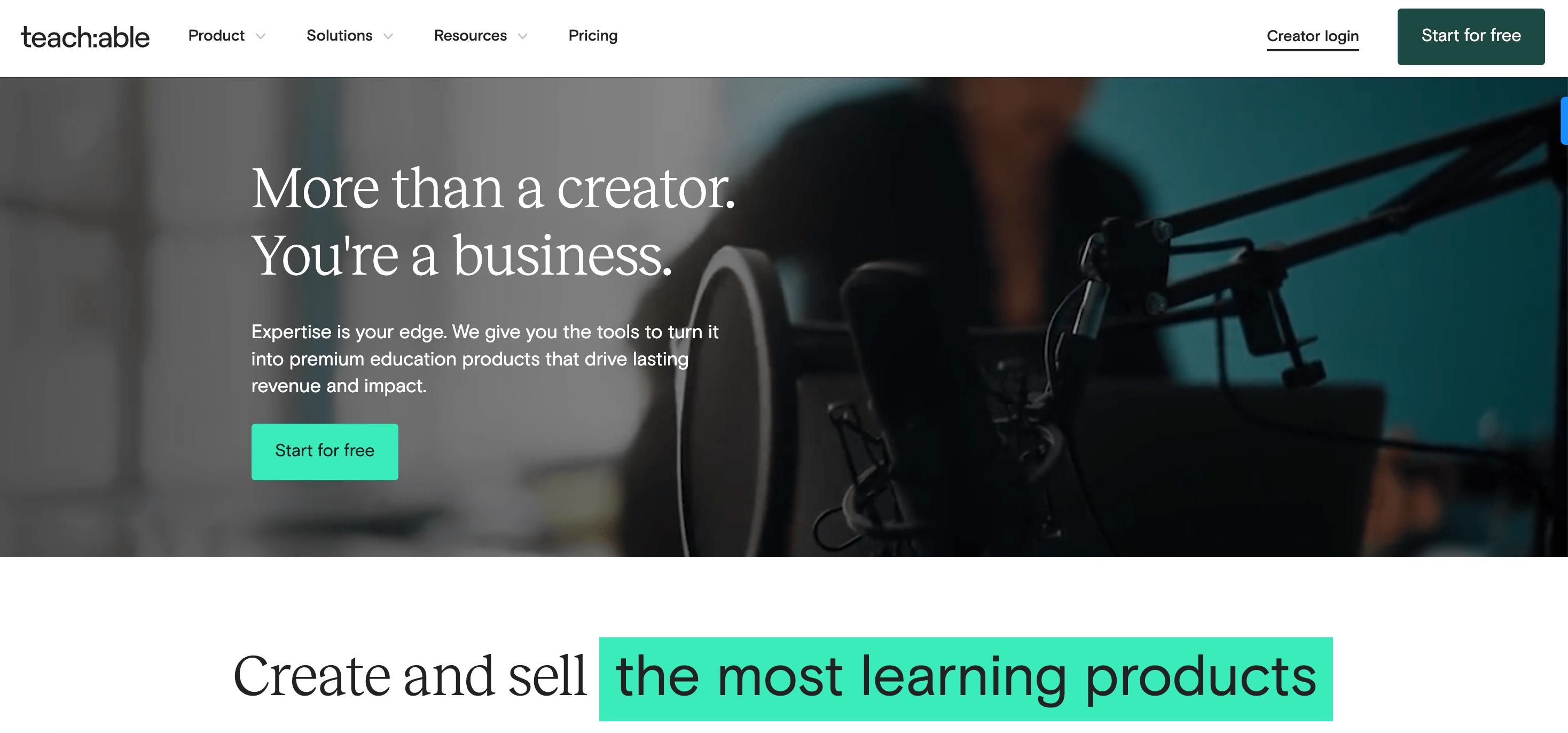 Teachable site