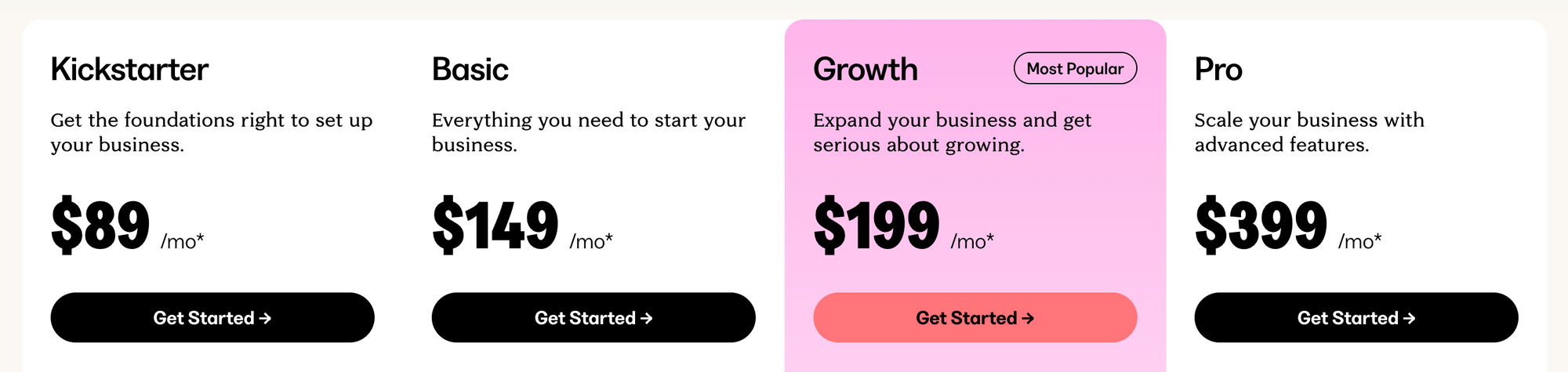 KAJABI PRICING