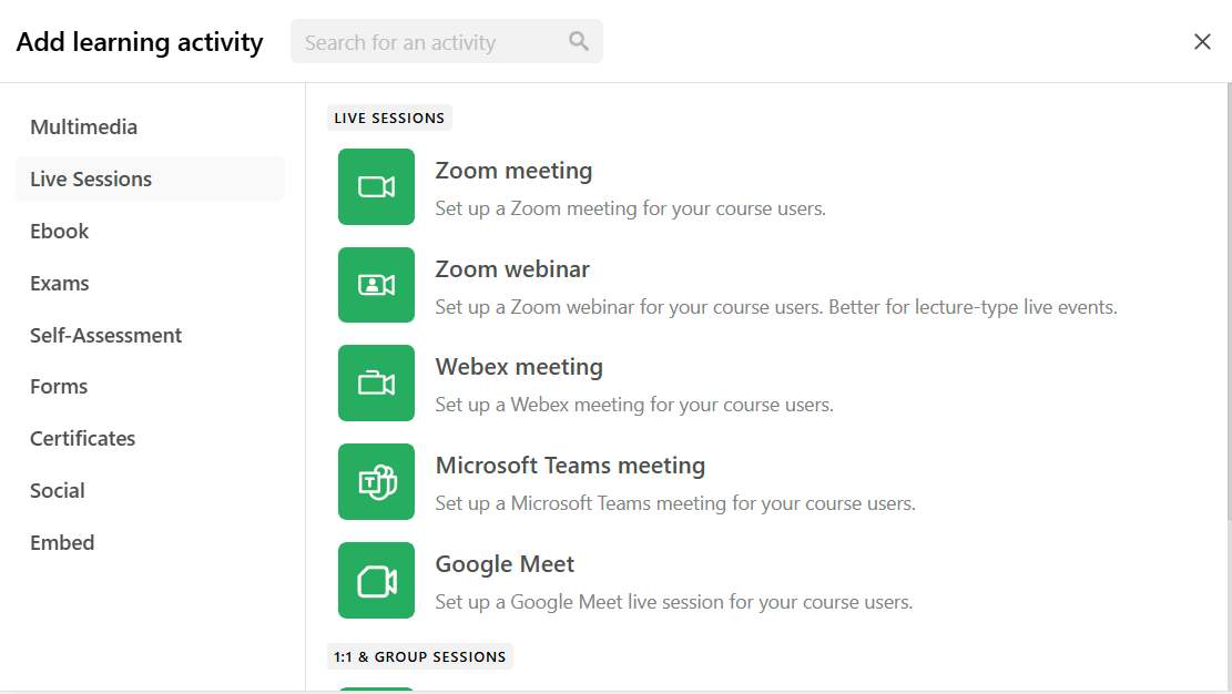 Learning Activity