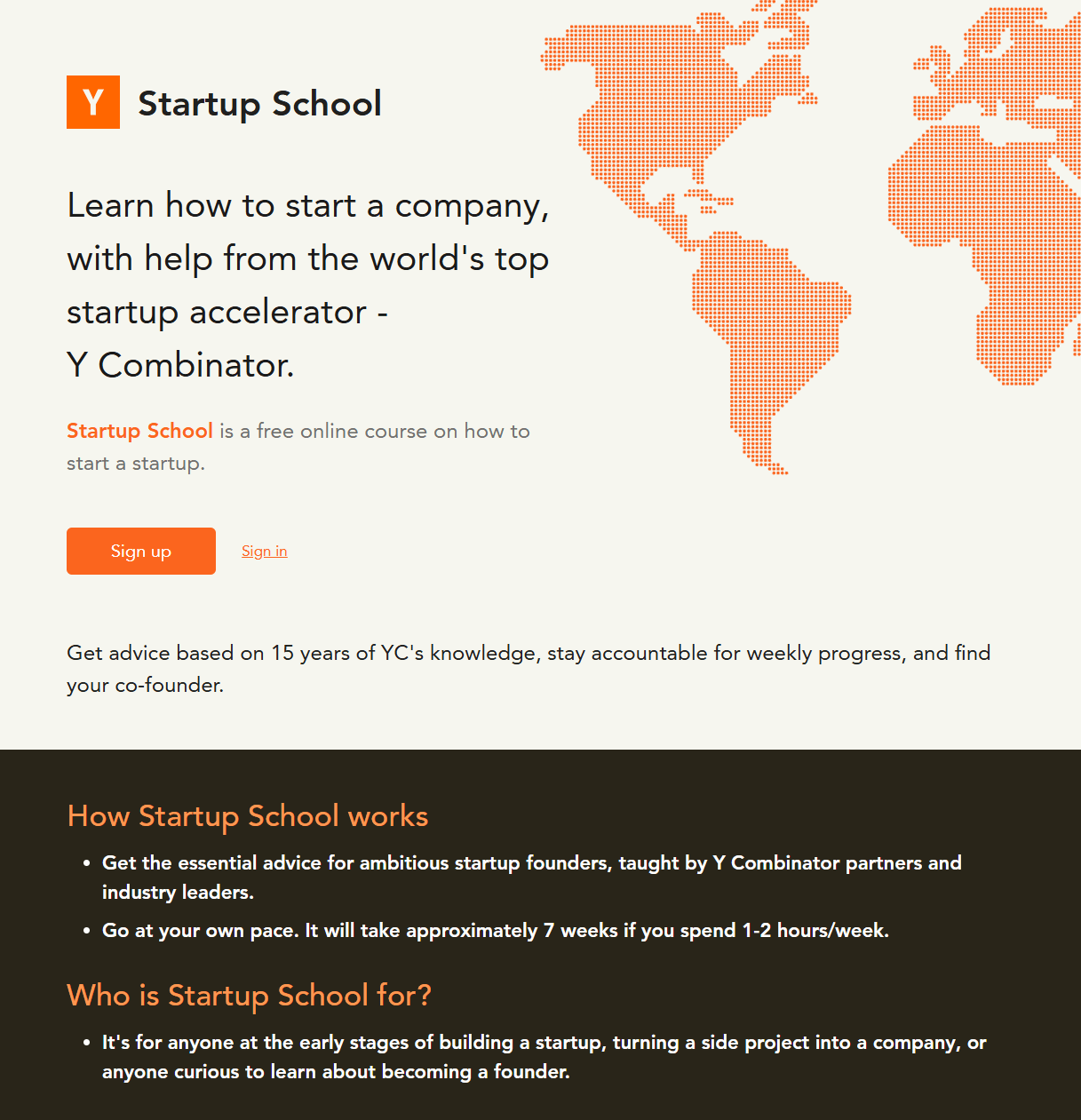 YC Startup School