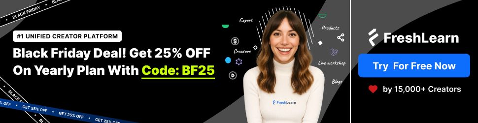 FreshLearn - Balckfriday deal 2025