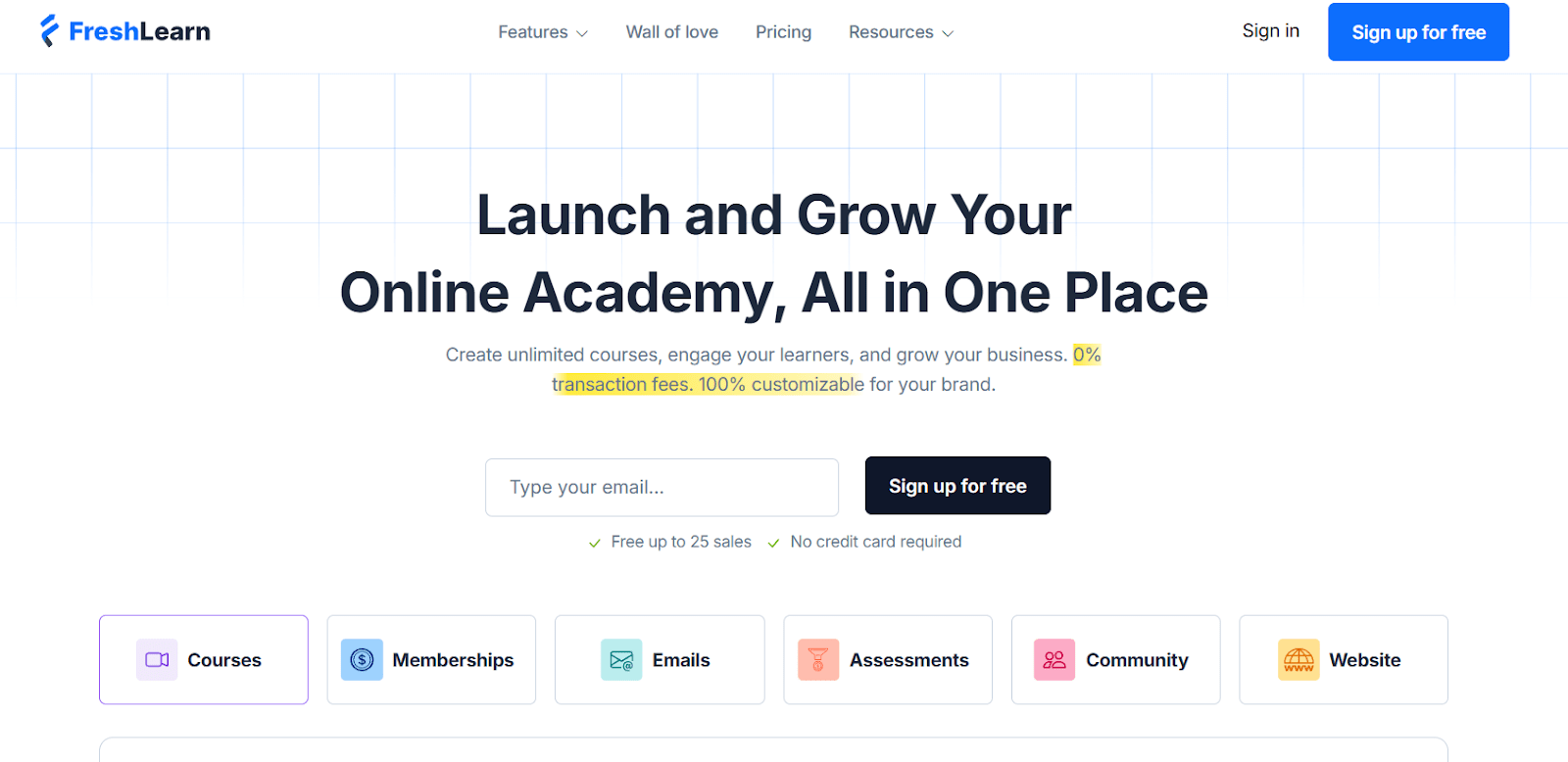 All in one course crearion Platform