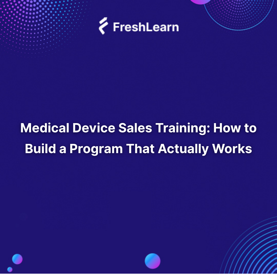 Medical Device Sales Training