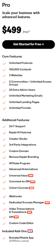 KAjabi Pro Plan