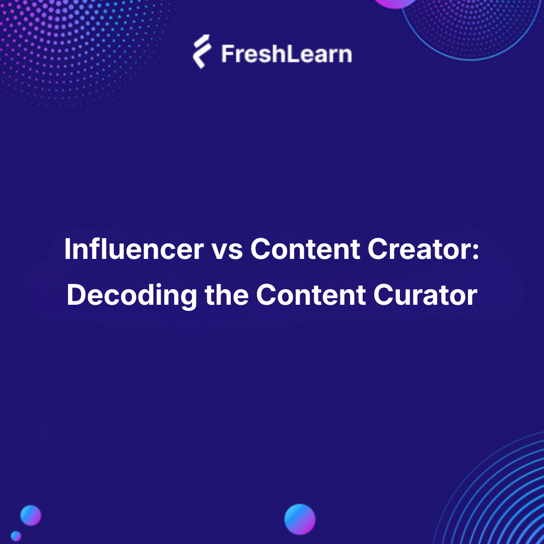 Influencer vs Content Creator