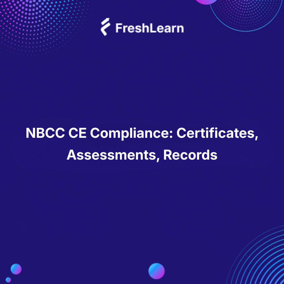 NBCC CE Compliance