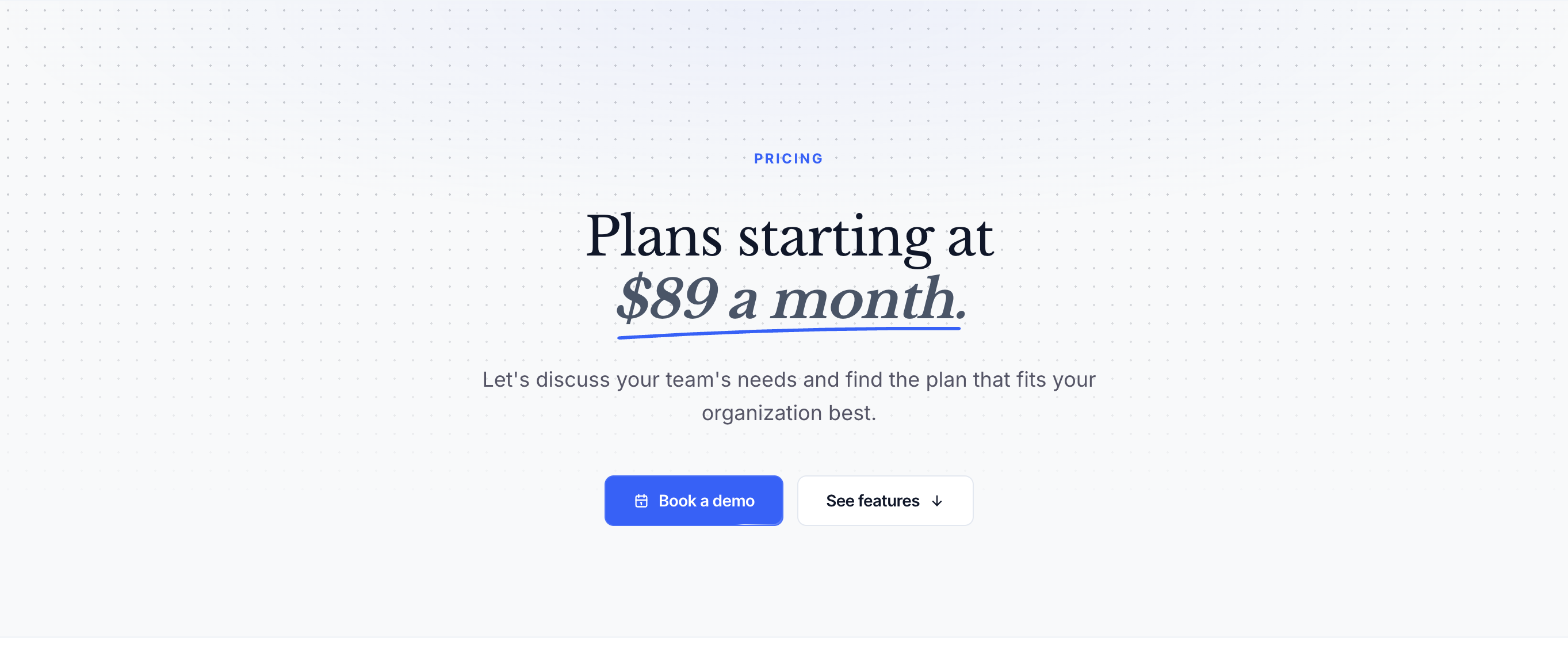 Teachfloore Pricing