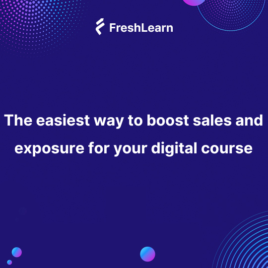 Sell your Digital Course