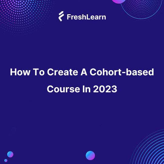 Create Cohort Courses