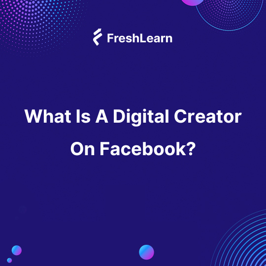 Digital Creator On Facebook?