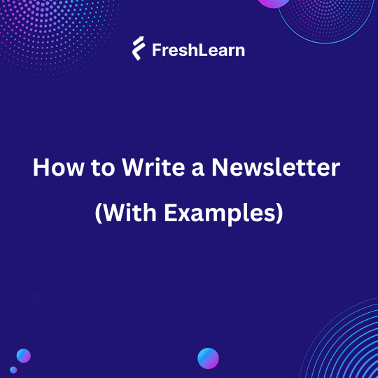 How to Write a Newsletter