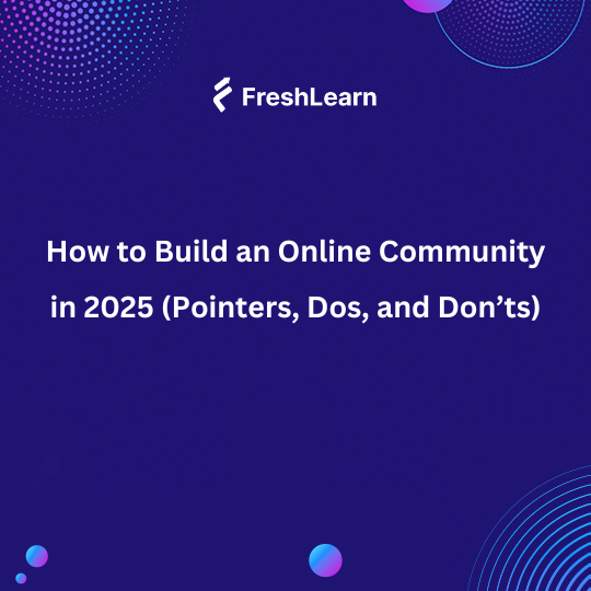 Build an Online Community