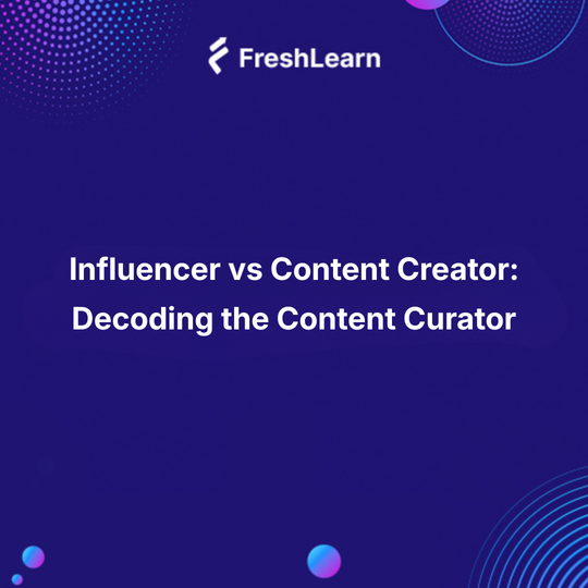 Influencer vs Content Creator