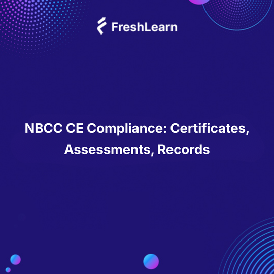 NBCC CE Compliance