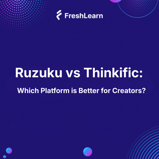 Ruzuku vs Thinkific: 